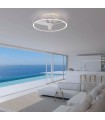 Ventilador Nature Blanco APP DC 75W 9750Lm 3 Aspas CCT
