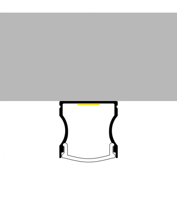 Perfil Aluminio HIGH Superficie -2 Metros-
