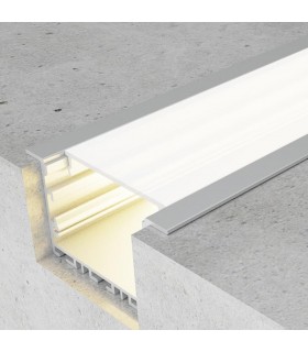 Perfil Aluminio EPYF Empotrar/Colgante -2 Metros-