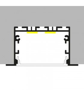 Perfil Aluminio EPYF Empotrar/Colgante -2 Metros-