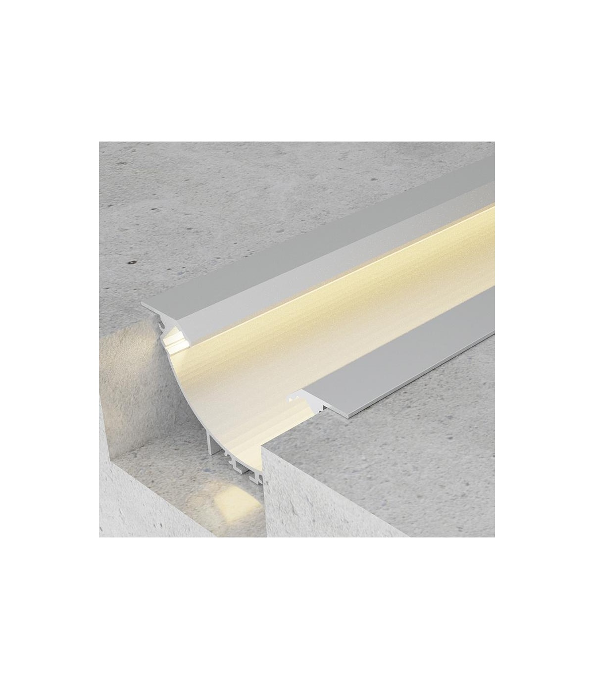 Perfil Aluminio SUNRISE Empotrar -2 Metros-
