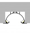 Perfil Aluminio SUNRISE Empotrar -2 Metros-