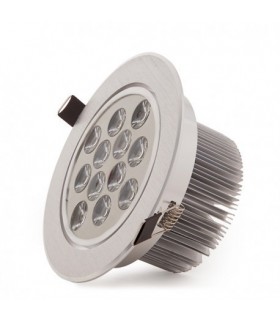 Downlight LED 12W 1.200Lm 60º IP20 Cromo