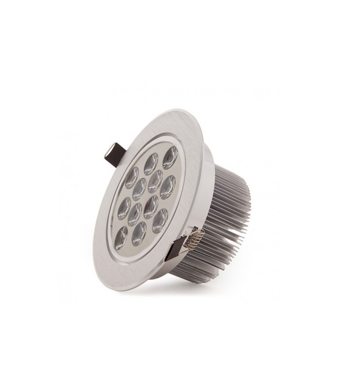 Downlight LED 12W 1.200Lm 60º IP20 Cromo