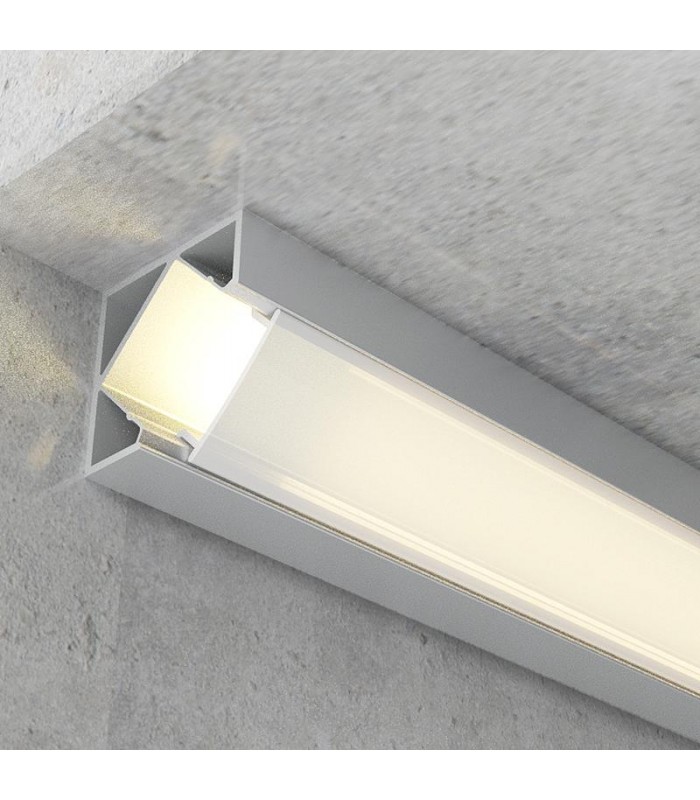 Perfil Aluminio Esquina KOPEP 45º Superficie -2 Metros-
