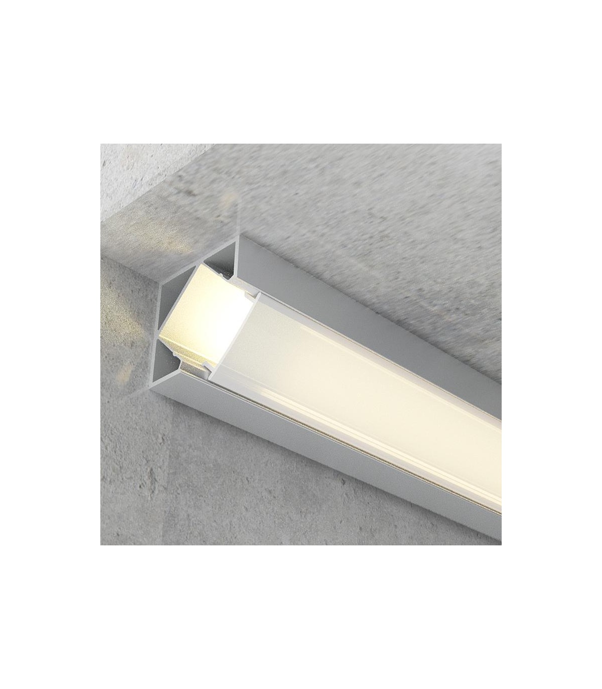 Perfil Aluminio Esquina KOPEP 45º Superficie -2 Metros-