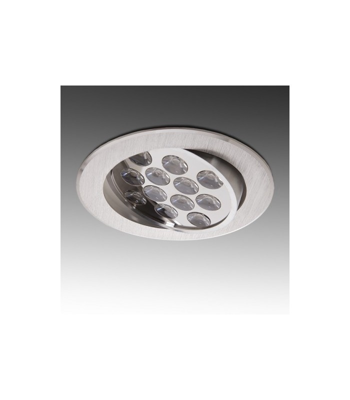 Downlight LED 12W 1.200Lm 60º IP20 Cromo