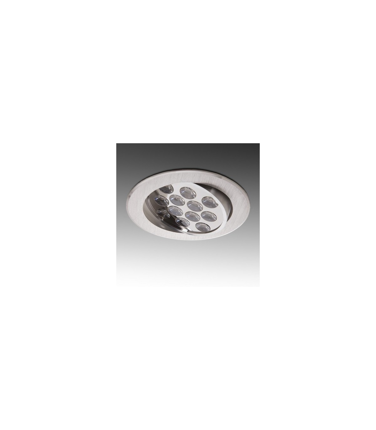 Downlight LED 12W 1.200Lm 60º IP20 Cromo