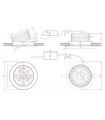 Downlight LED 12W 1.200Lm 60º IP20 Cromo