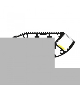 Perfil de Aluminio OIEW ESCALERAS Superficie -2 Metros-