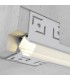 Perfil Aluminio TUC Empotrar Obra -2 Metros-