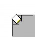 Perfil Aluminio TUC Empotrar Obra -2 Metros-