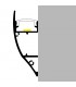 Perfil Aluminio THEN Superficie -2 Metros-