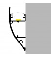Perfil Aluminio THEN Superficie -2 Metros-