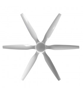 Ventilador de Techo OTTO DC Blanco 24W 2950Lm 6 Aspas Blanco CCT