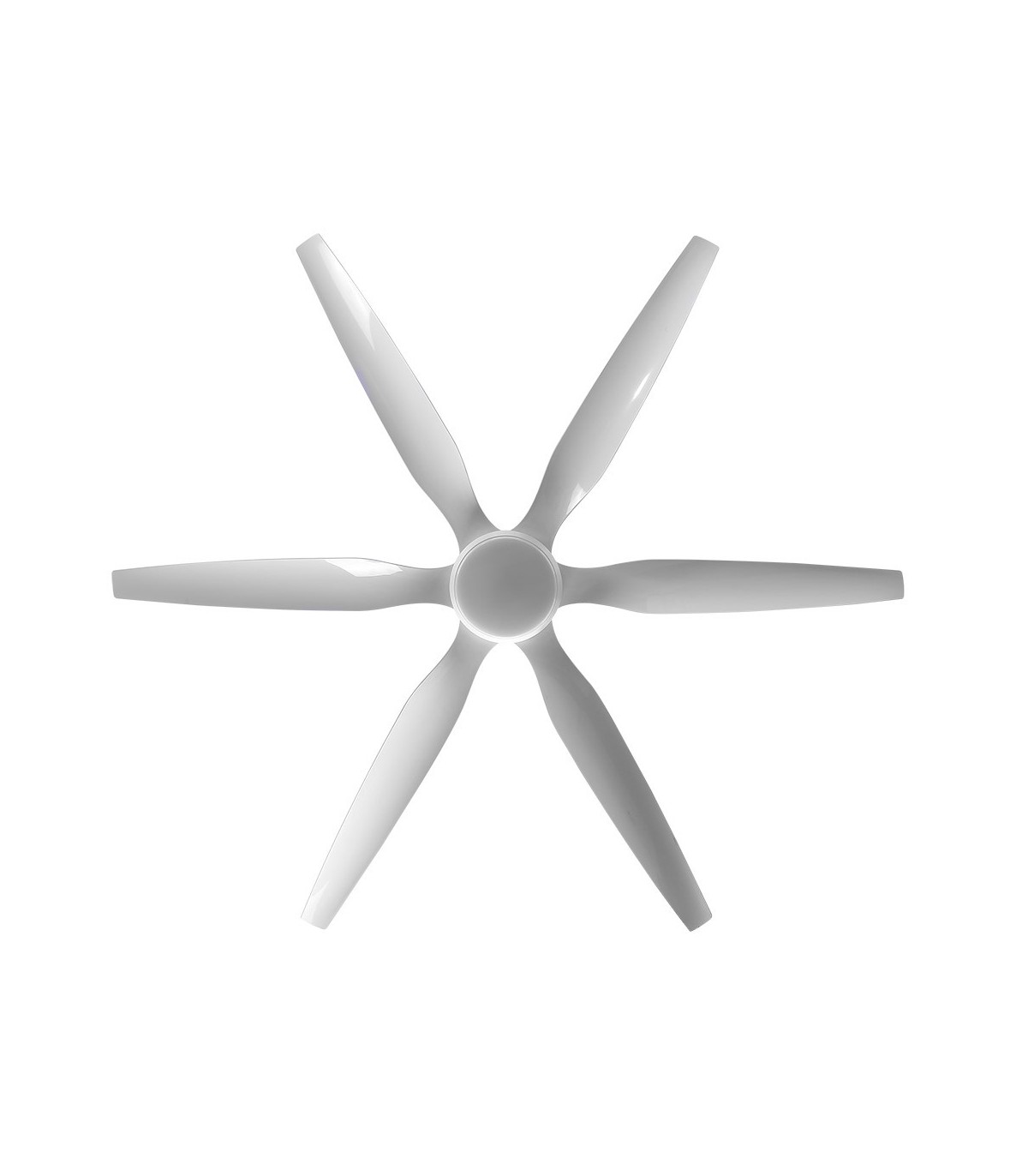 Ventilador de Techo OTTO DC Blanco 24W 2950Lm 6 Aspas Blanco CCT