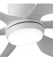Ventilador de Techo OTTO DC Blanco 24W 2950Lm 6 Aspas Blanco CCT