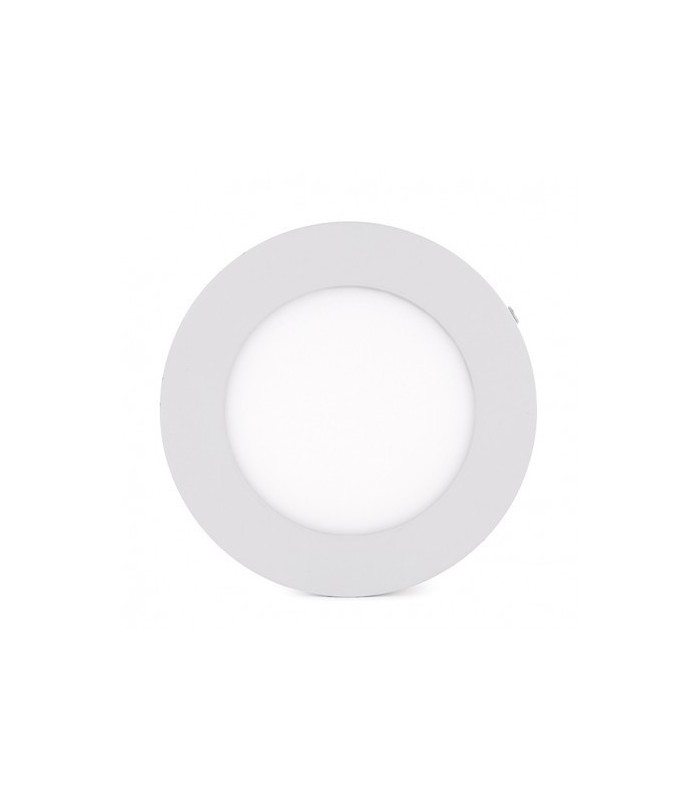 Plafón LED Superficie 6W 600Lm 120º IP40 Redondo Blanco