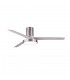 Ventilador de techo Pax Níquel DC 40W 3200Lm 3 Aspas Plata CCT