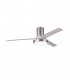 Ventilador de techo Pax Níquel DC 40W 3200Lm 3 Aspas Plata CCT