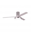 Ventilador de techo Pax Níquel DC 40W 3200Lm 3 Aspas Plata CCT