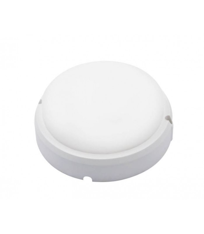 Aplique Exterior Redondo 18W 2000Lm Blanco 6000K