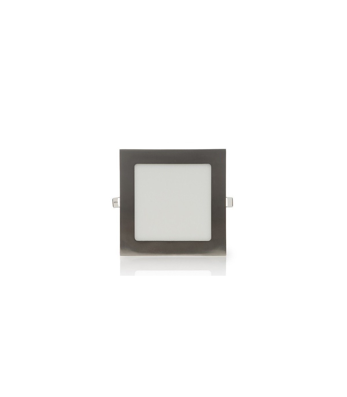 Downlight Led 12W 960LM IP44 Cuadrado Níquel