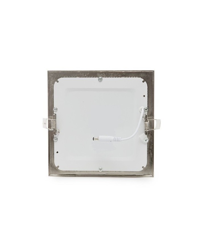 Downlight Led 12W 960LM IP44 Cuadrado Níquel