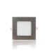 Downlight Led 6W 480LM IP44 Cuadrado Níquel