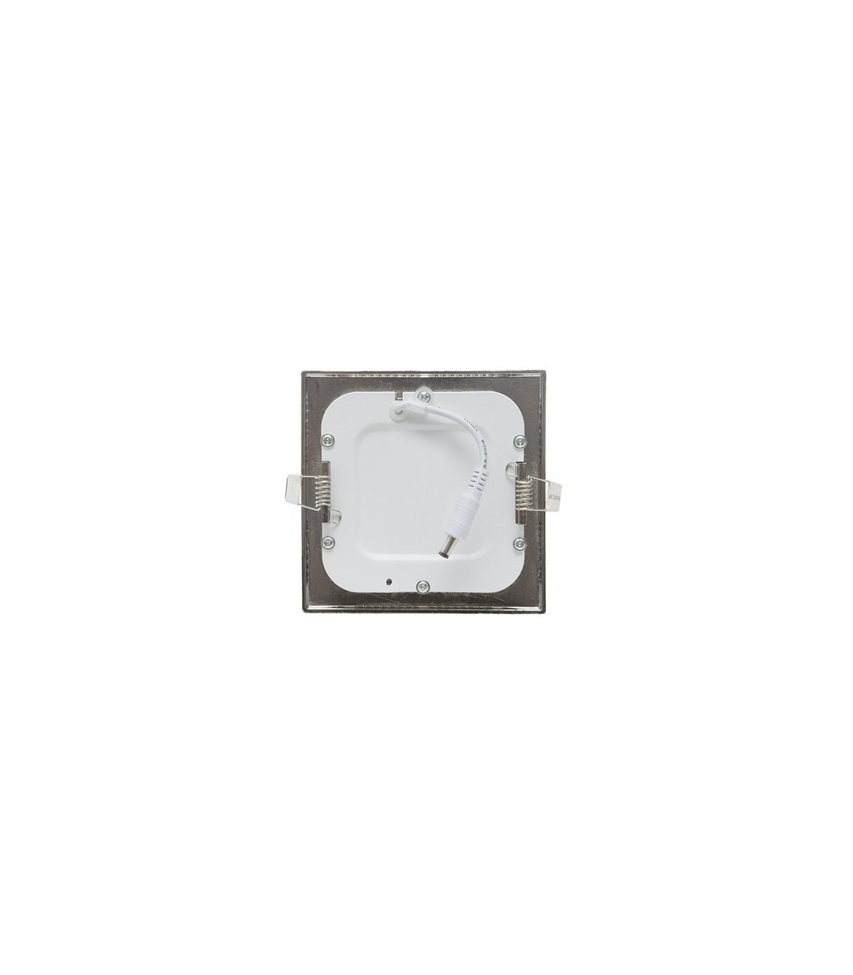 Downlight Led 6W 480LM IP44 Cuadrado Níquel