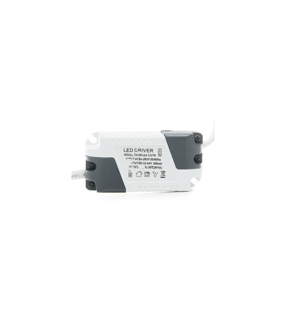 Downlight Led 6W 480LM IP44 Cuadrado Níquel