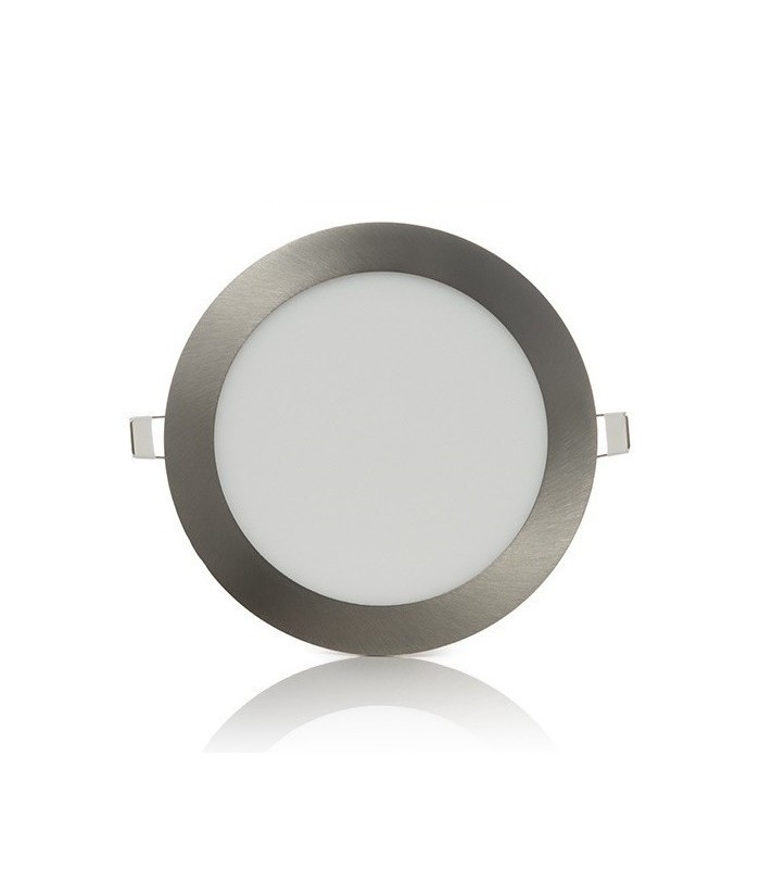 Downlight Led 12W 1.140LM 120º IP20 Níquel