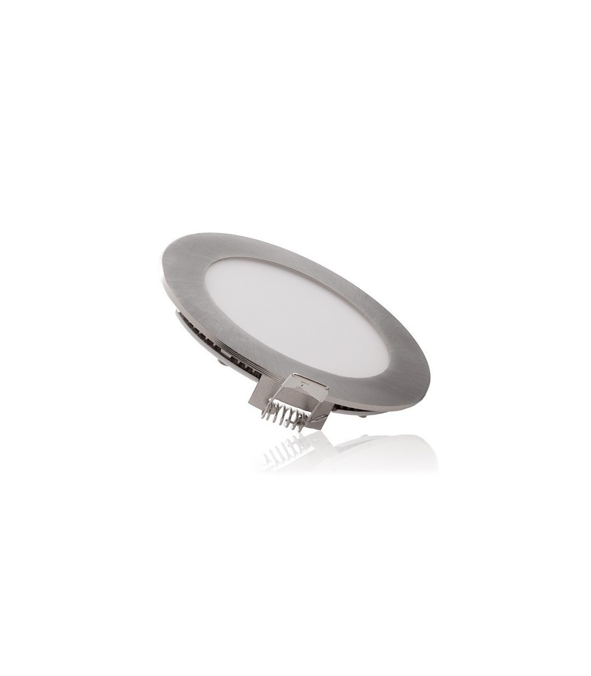 Downlight Led 6W 480LM IP44 Redondo Níquel