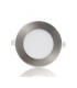 Downlight Led 6W 480LM IP44 Redondo Níquel