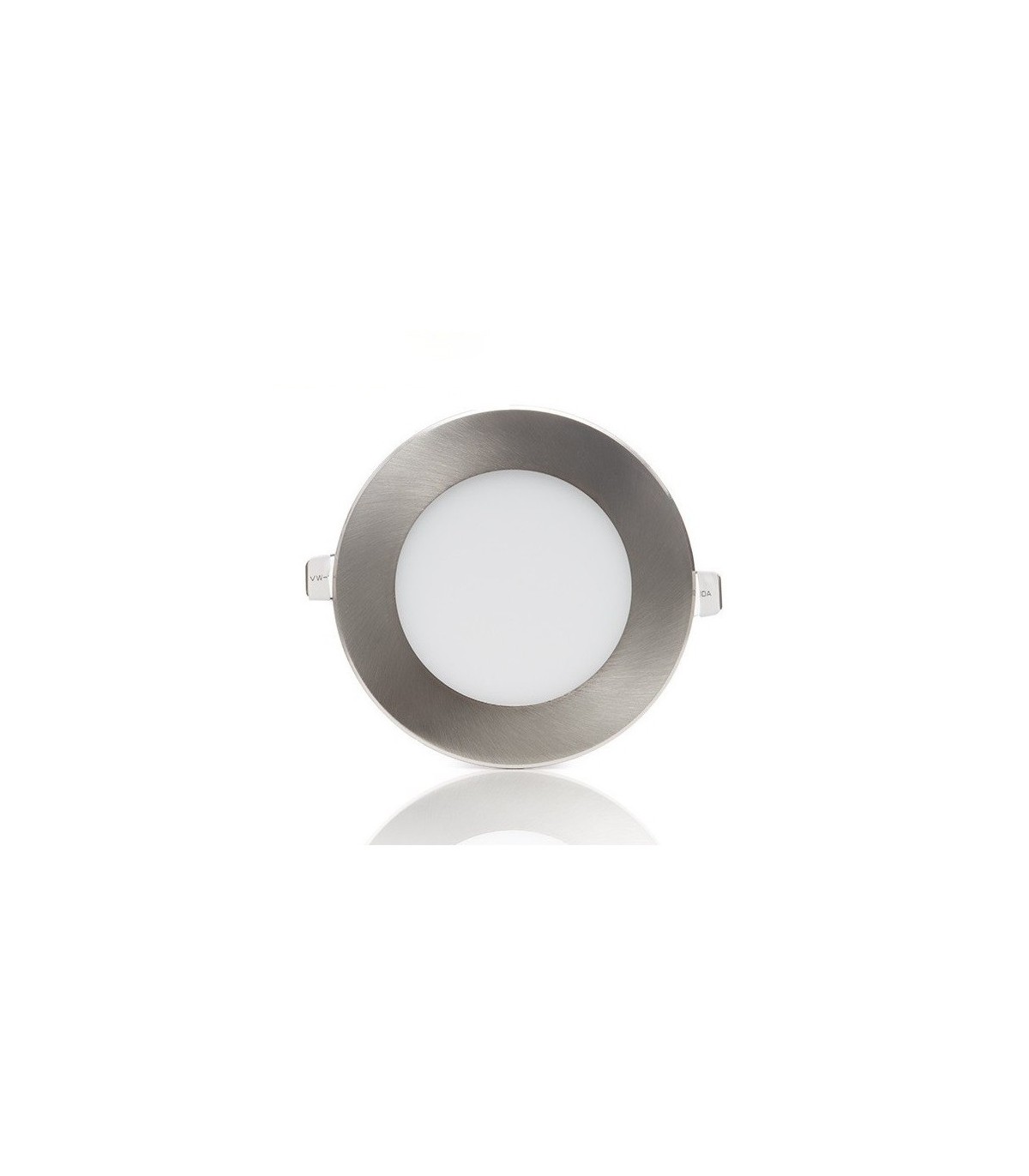 Downlight Led 6W 480LM IP44 Redondo Níquel