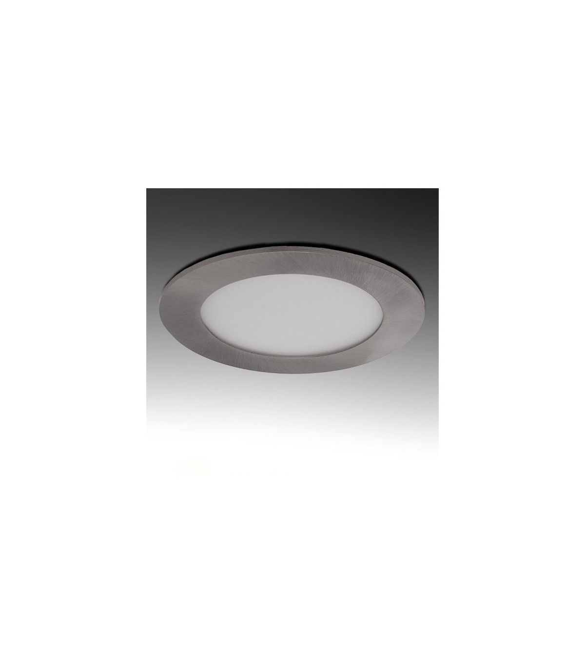 Downlight Led 6W 480LM IP44 Redondo Níquel