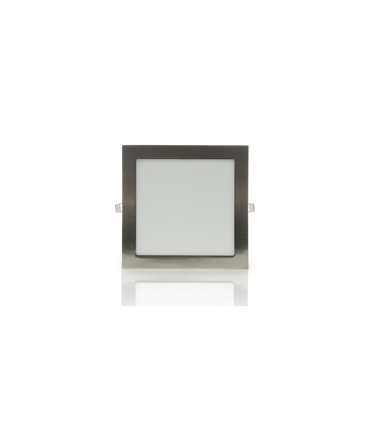 Downlight Led 18W 1440LM IP44 Cuadrado Níquel