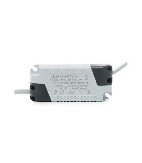 Downlight Led 18W 1440LM IP44 Cuadrado Níquel