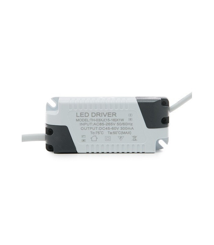 Downlight Led 18W 1440LM IP44 Cuadrado Níquel