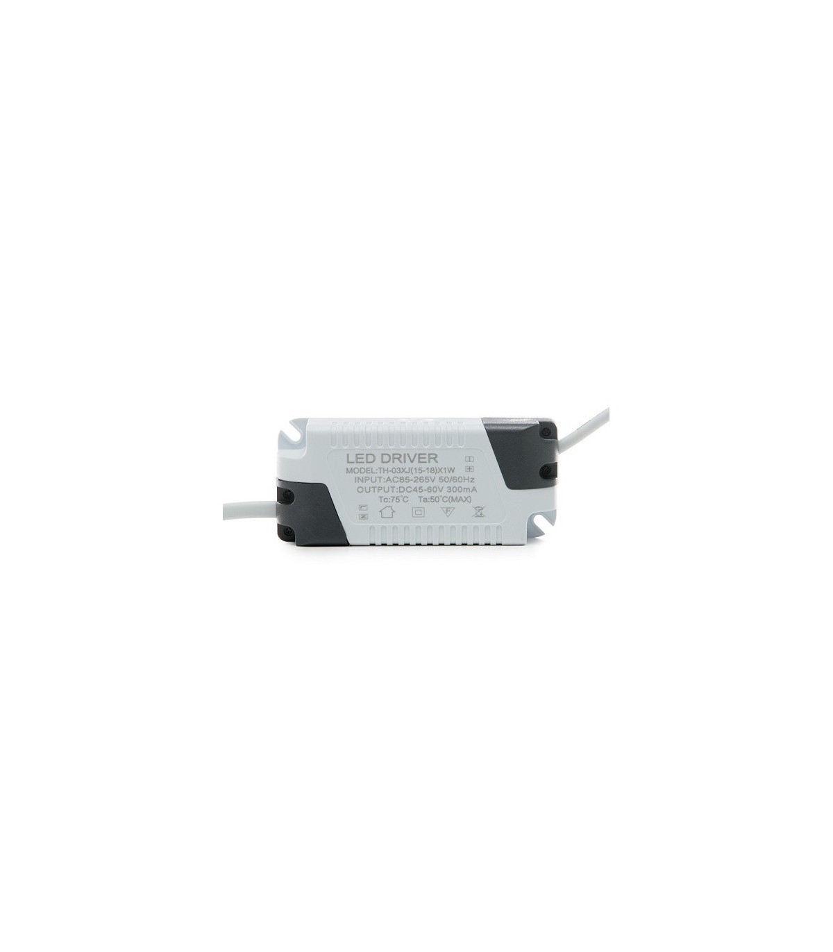 Downlight Led 18W 1440LM IP44 Cuadrado Níquel