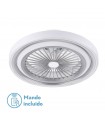 Ventilador Rok AC 80W 6915Lm Plata CCT