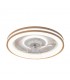 Ventilador Siro DC 38W 3800Lm 3 Aspas Beige CCT