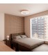 Ventilador Siro DC 38W 3800Lm 3 Aspas Beige CCT