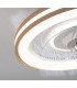 Ventilador Siro DC 38W 3800Lm 3 Aspas Beige CCT