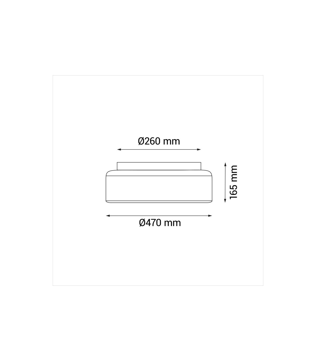 Ventilador Siro DC 38W 3800Lm 3 Aspas Beige CCT