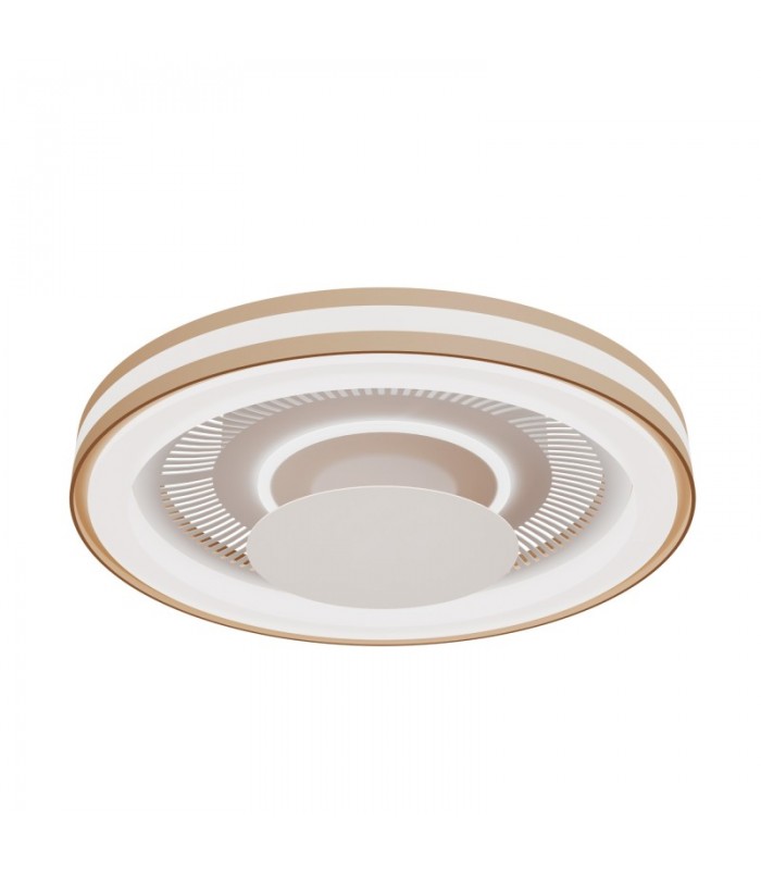 Ventilador Siro DC 38W 3800Lm 3 Aspas Beige CCT