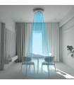 Ventilador Siro DC 38W 3800Lm 3 Aspas Beige CCT