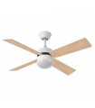 Ventilador de Techo SOFIA DC Blanco 4 Aspas Rev. Blanco/Haya 2xE27