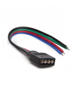 Conector RGB 4 Pines Hembra