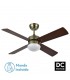 Ventilador de Techo SOFIA DC Cuero 4 Aspas Rev. Cerezo/Nogal 2xE27